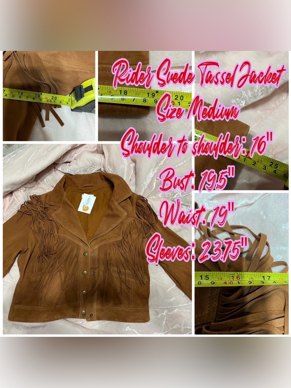 Spell rider suede fringe jacket - Picture 6 of 6
